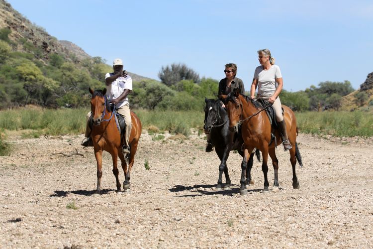 Horse Riding in Namibia